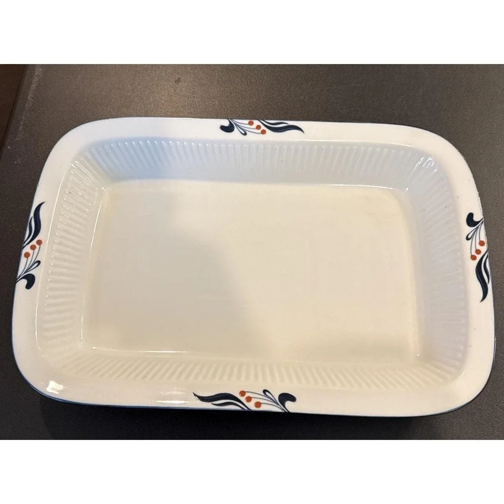 Dansk Bistro Maribo Baking Casserole Dish 14.5‎ Inch Vintage Japan